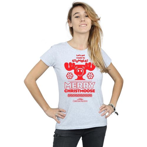 T-shirts a maniche lunghe Merry Christmoose - National Lampoon´s Christmas Va - Modalova