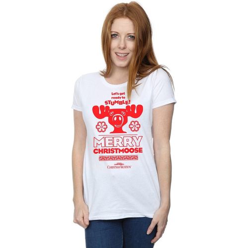 T-shirts a maniche lunghe Merry Christmoose - National Lampoon´s Christmas Va - Modalova