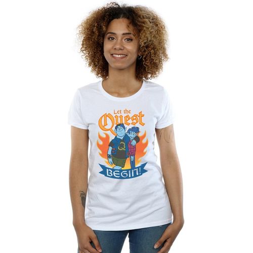 T-shirts a maniche lunghe Onward Let The Quest Begin - Disney - Modalova