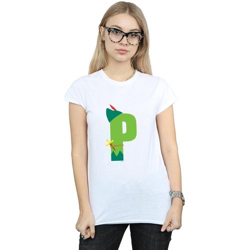 T-shirts a maniche lunghe Alphabet P Is For Peter Pan - Disney - Modalova