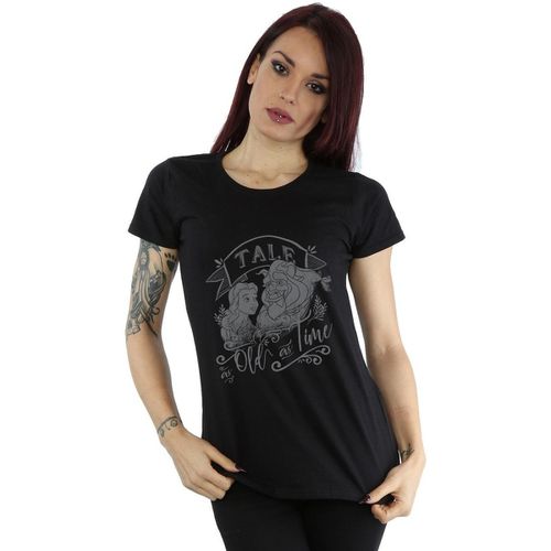 T-shirts a maniche lunghe Beauty And The Beast Tale As Old As Time - Disney - Modalova