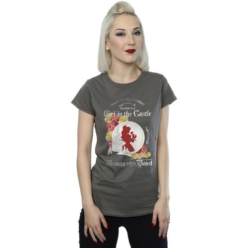 T-shirts a maniche lunghe Beauty And The Beast Girl in The - Disney - Modalova