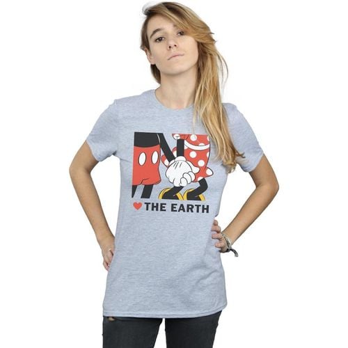 T-shirts a maniche lunghe Heart The Earth - Disney - Modalova