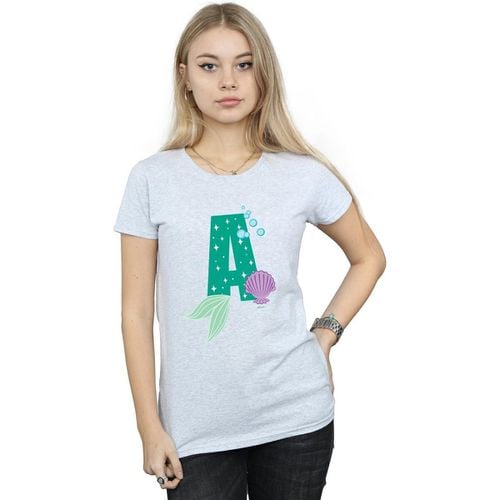 T-shirts a maniche lunghe Alphabet A Is For Ariel - Disney - Modalova