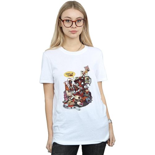 T-shirts a maniche lunghe Merchandise Royalties - Marvel - Modalova