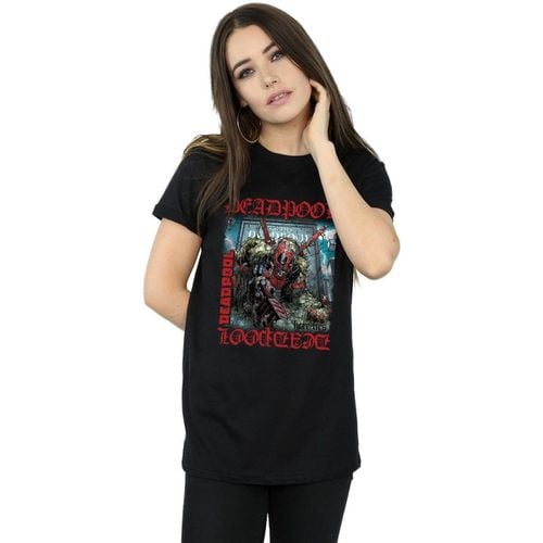 T-shirts a maniche lunghe Here Lies Deadpool - Marvel - Modalova