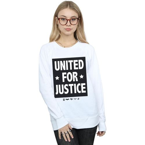 Felpa Justice League United For Justice - Dc Comics - Modalova