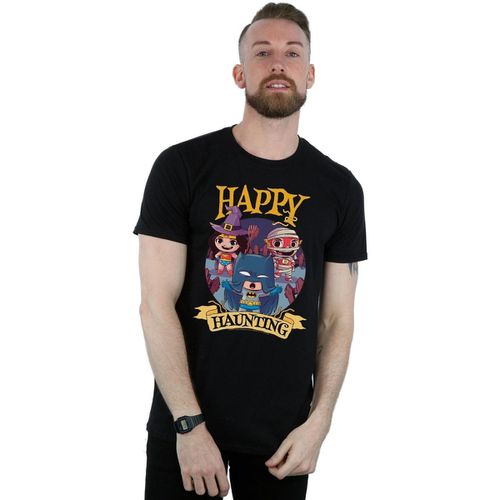 T-shirts a maniche lunghe Super Friends Happy Haunting - Dc Comics - Modalova