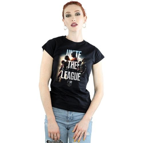 T-shirts a maniche lunghe Justice League Unite The League - Dc Comics - Modalova