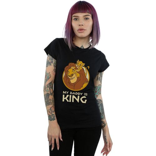 T-shirts a maniche lunghe The Lion King My Daddy Is King - Disney - Modalova