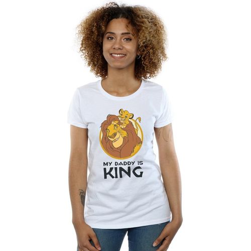 T-shirts a maniche lunghe The Lion King My Daddy Is King - Disney - Modalova