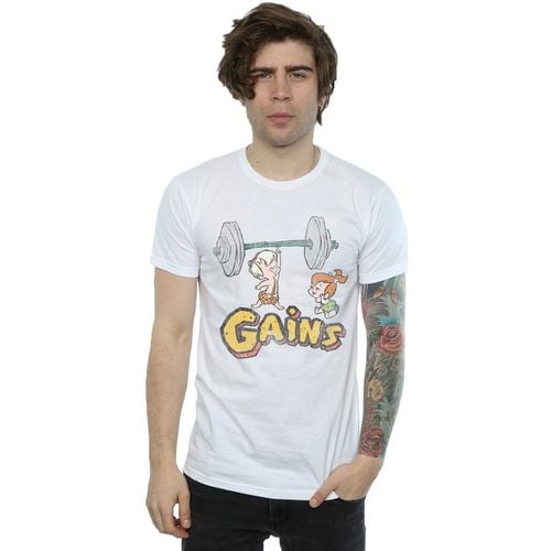 T-shirts a maniche lunghe Gains - The Flintstones - Modalova