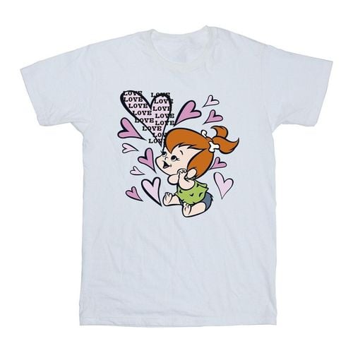 T-shirts a maniche lunghe Love Love Love - The Flintstones - Modalova