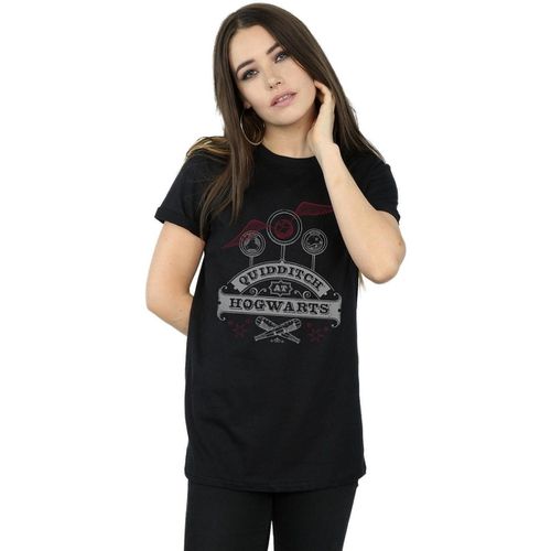 T-shirts a maniche lunghe Quidditch At Hogwarts - Harry Potter - Modalova