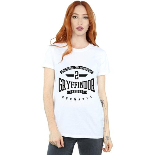 T-shirts a maniche lunghe Gryffindor Keeper - Harry Potter - Modalova