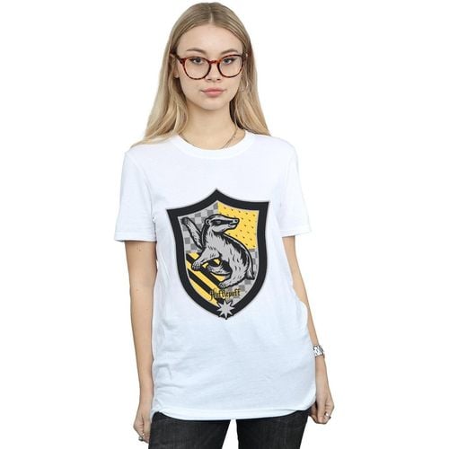 T-shirts a maniche lunghe Hufflepuff - Harry Potter - Modalova