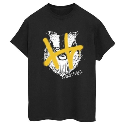 T-shirts a maniche lunghe Hufflepuff - Harry Potter - Modalova