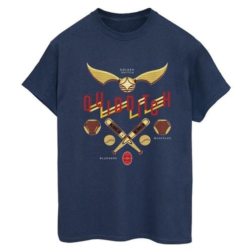 T-shirts a maniche lunghe Quidditch Golden Snitch - Harry Potter - Modalova