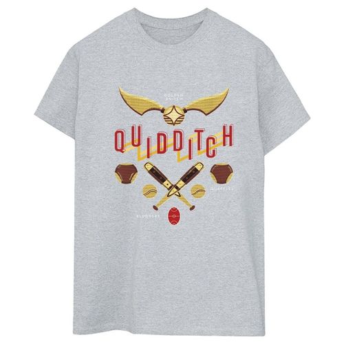 T-shirts a maniche lunghe Quidditch Golden Snitch - Harry Potter - Modalova