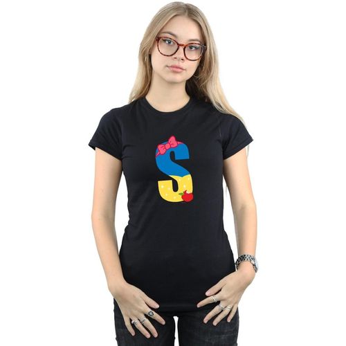 T-shirts a maniche lunghe Alphabet S Is For Snow White - Disney - Modalova