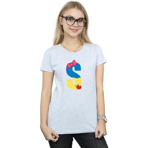 T-shirts a maniche lunghe Alphabet S Is For Snow White - Disney - Modalova