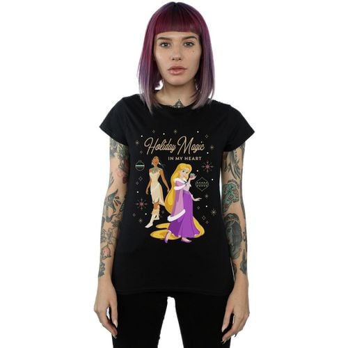 T-shirts a maniche lunghe Princess Holiday Magic In My Heart - Disney - Modalova