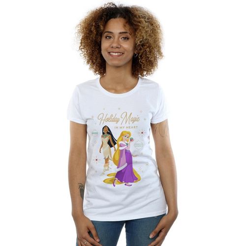 T-shirts a maniche lunghe Princess Holiday Magic In My Heart - Disney - Modalova