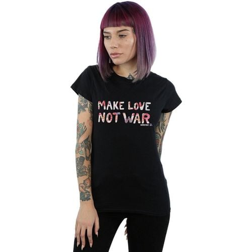 T-shirts a maniche lunghe Make Love Not War - Woodstock - Modalova