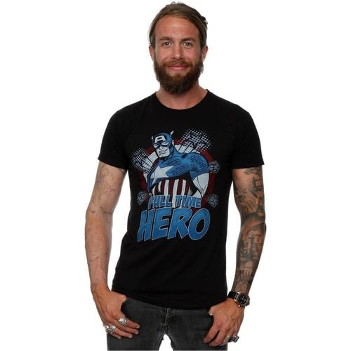 T-shirts a maniche lunghe Full Time Hero - Marvel - Modalova