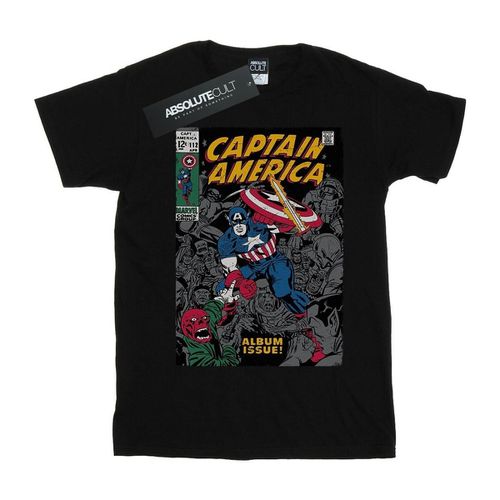 T-shirts a maniche lunghe Captain America Album Issue Cover - Marvel - Modalova