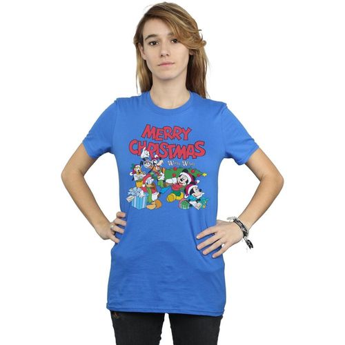 T-shirts a maniche lunghe Mickey Mouse And FriendsWinter Wishes - Disney - Modalova