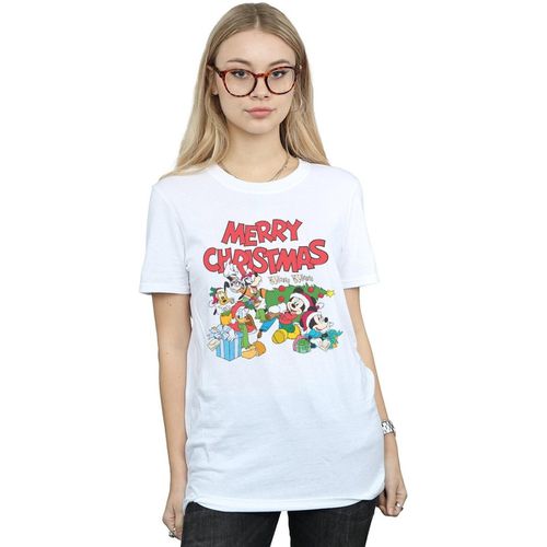 T-shirts a maniche lunghe Mickey Mouse And FriendsWinter Wishes - Disney - Modalova