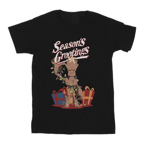 T-shirts a maniche lunghe Season's Grootings - Marvel - Modalova