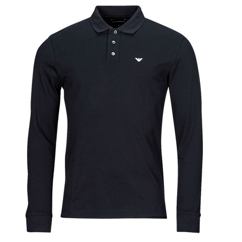 Polo maniche lunghe 8N1FQ0 - Emporio armani - Modalova