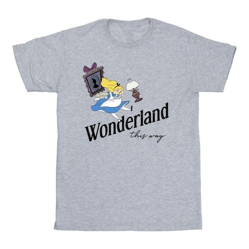 T-shirts a maniche lunghe Alice In Wonderland This Way - Disney - Modalova