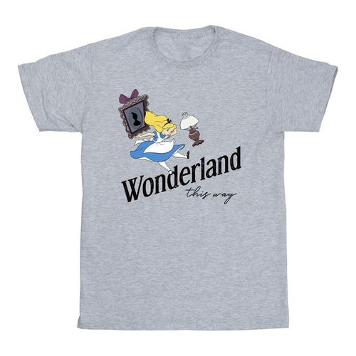 T-shirts a maniche lunghe Alice In Wonderland This Way - Disney - Modalova