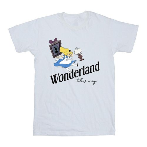 T-shirts a maniche lunghe Alice In Wonderland This Way - Disney - Modalova