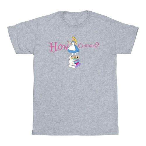 T-shirts a maniche lunghe Alice In Wonderland How Curious - Disney - Modalova