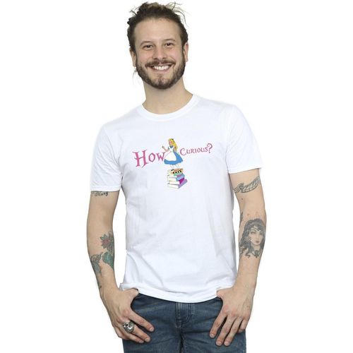 T-shirts a maniche lunghe Alice In Wonderland How Curious - Disney - Modalova