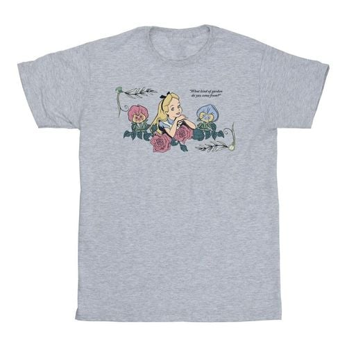 T-shirts a maniche lunghe Alice In Wonderland What Kind Of Garden - Disney - Modalova