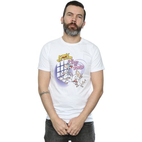 T-shirts a maniche lunghe Take Over The World - Animaniacs - Modalova