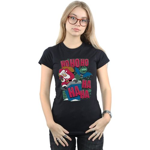 T-shirts a maniche lunghe Ha Ha Ha Ho Ho Ho - Dc Comics - Modalova