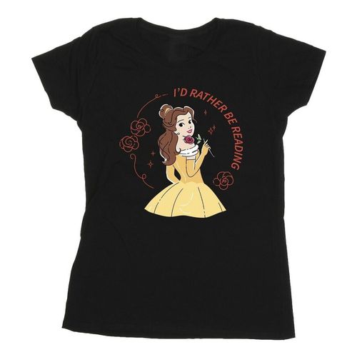 T-shirts a maniche lunghe Beauty And The Beast I'd Rather Be Reading - Disney - Modalova