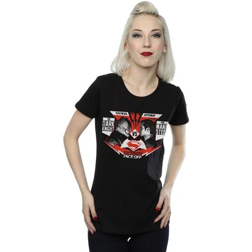 T-shirts a maniche lunghe Face Off - Dc Comics - Modalova