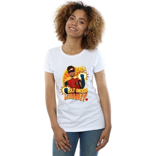 T-shirts a maniche lunghe Holy Smokes - Dc Comics - Modalova