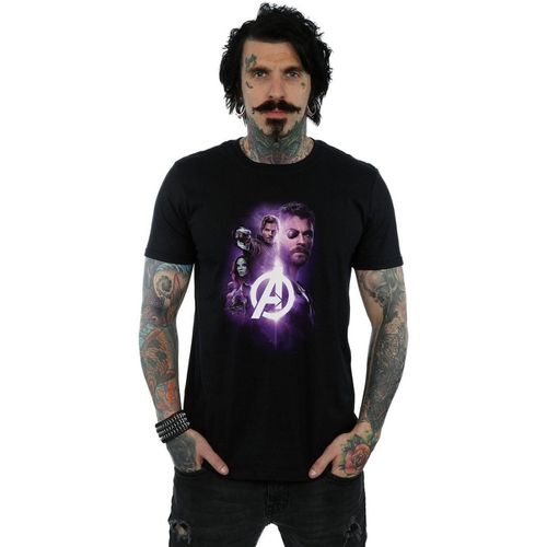 T-shirts a maniche lunghe Avengers Infinity War Guardians Team Up - Marvel - Modalova