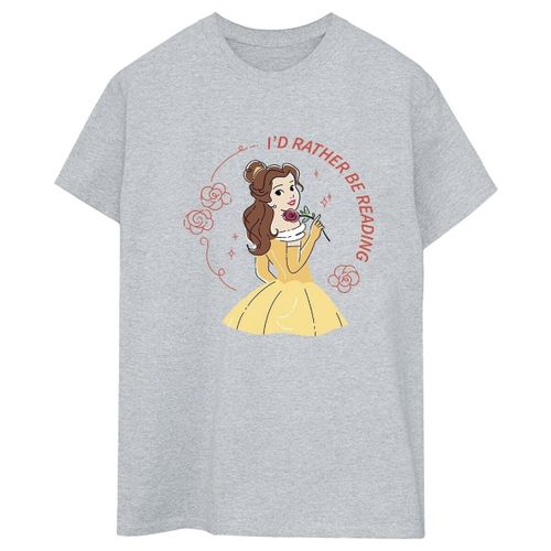 T-shirts a maniche lunghe Beauty And The Beast I'd Rather Be Reading - Disney - Modalova