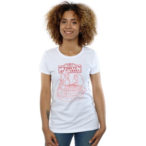 T-shirts a maniche lunghe Lady And The Tramp That's Amore - Disney - Modalova