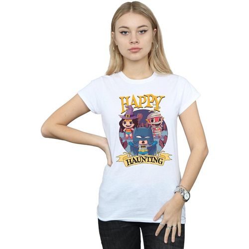 T-shirts a maniche lunghe Super Friends Happy Haunting - Dc Comics - Modalova