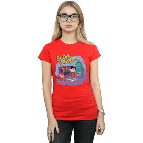 T-shirts a maniche lunghe Super Friends Sorry Santa - Dc Comics - Modalova